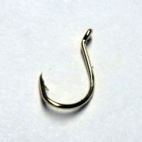 profile view of salmon egg hook
