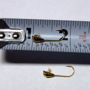 trout magnet jigs on tape measure