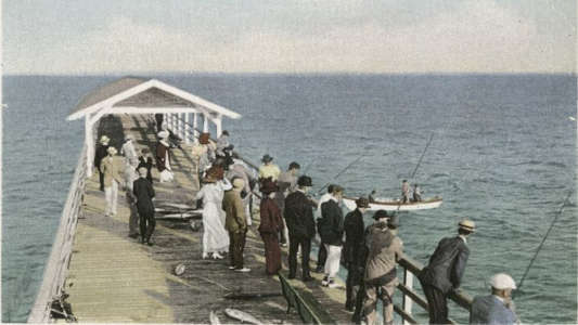 old tyme fishing pier